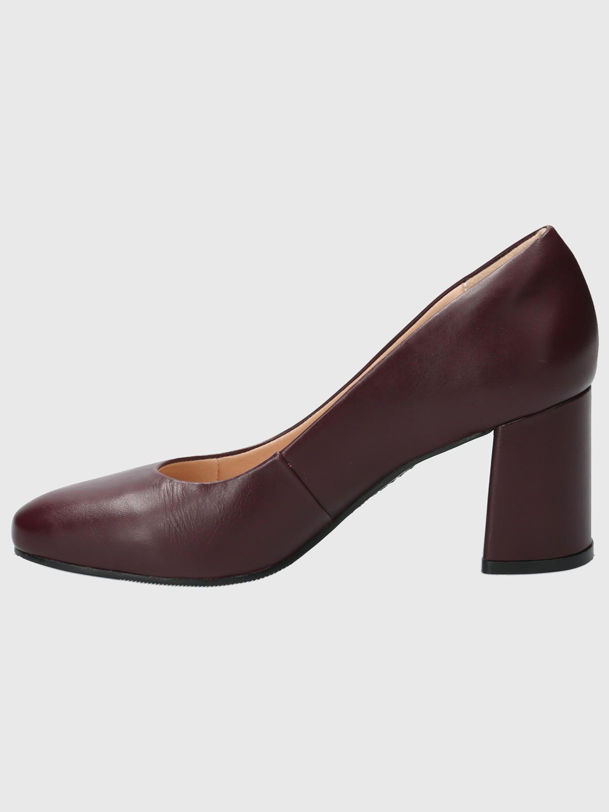 Zapato Cuero Mujer Maddox Rojo-5