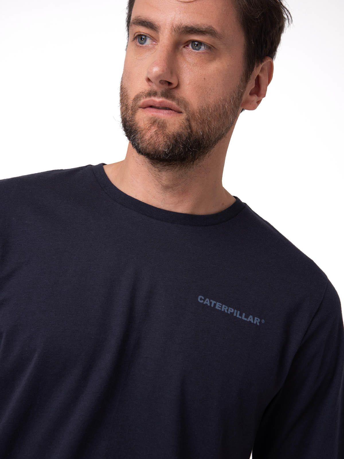 Polera Manga Corta Hombre Heritage Azul Oscuro-3