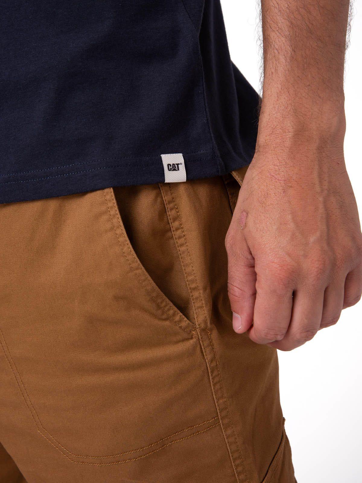 Polera Manga Corta Hombre Heritage Azul Oscuro-4