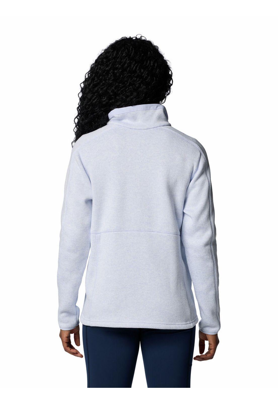 Polar Mujer Sweater Weather Ii Full Zip Azul-5