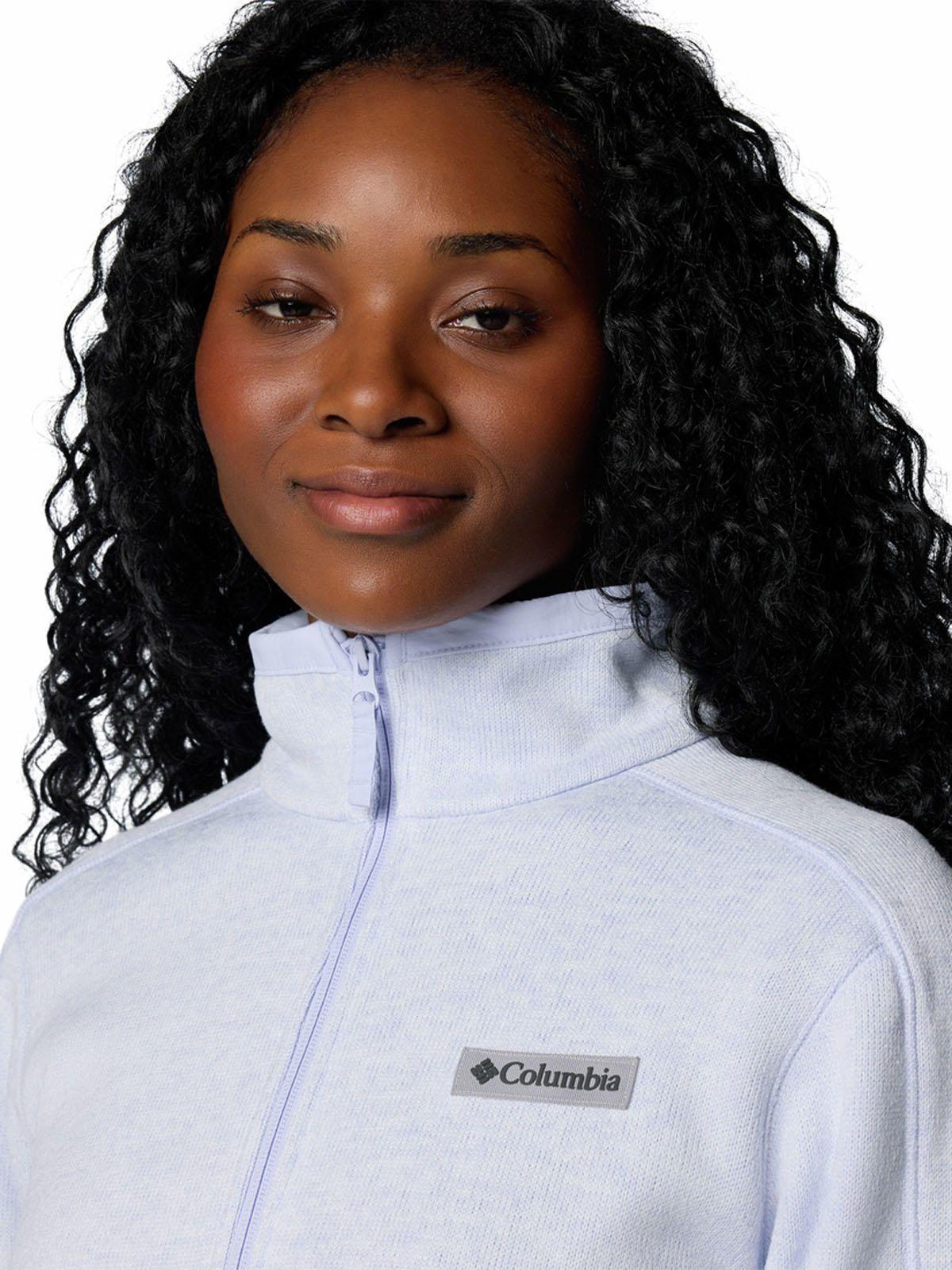 Polar Mujer Sweater Weather Ii Full Zip Azul-3