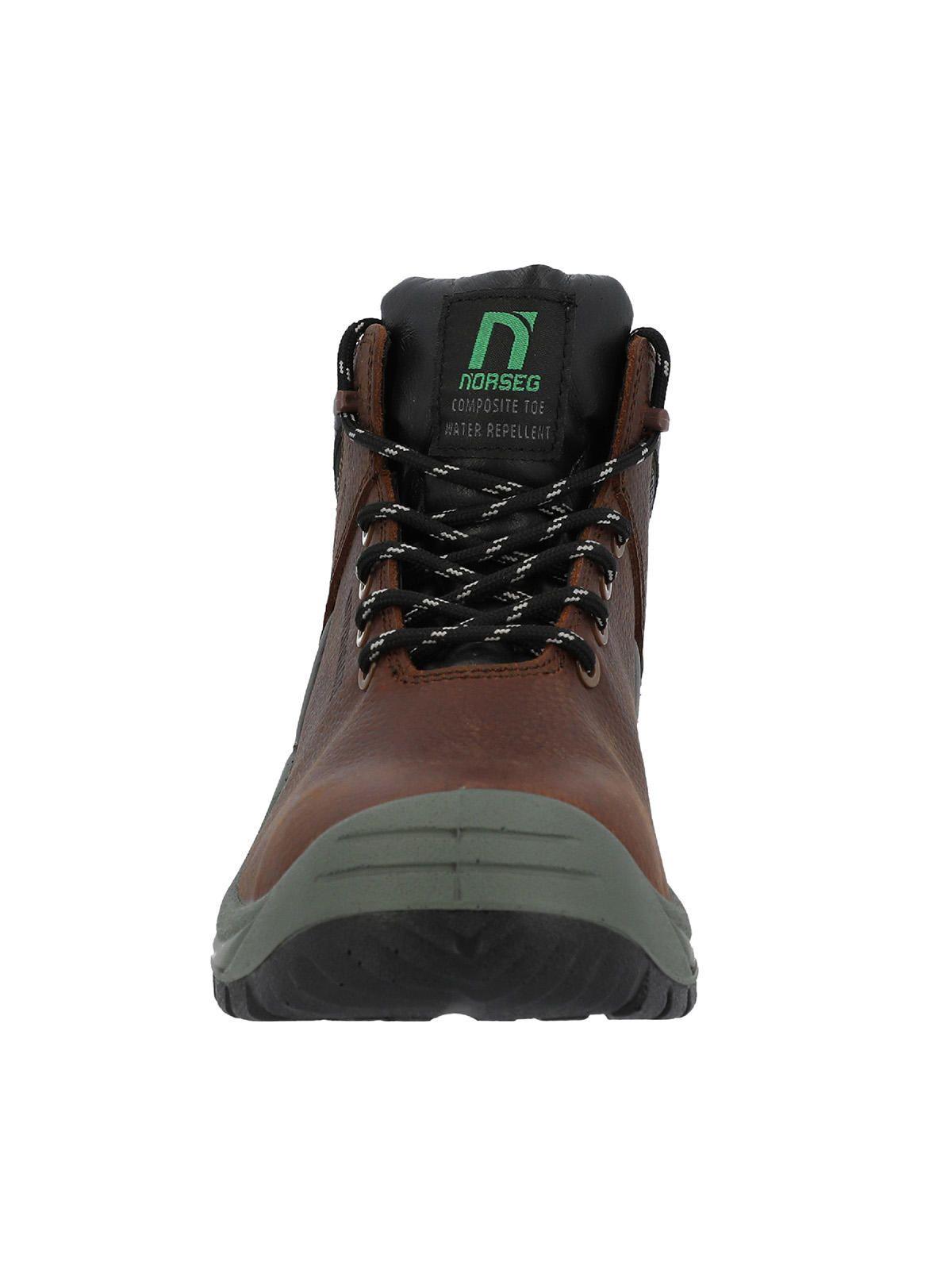 Zapato Seguridad Unisex Ns582 Ct Antistatic Café-1