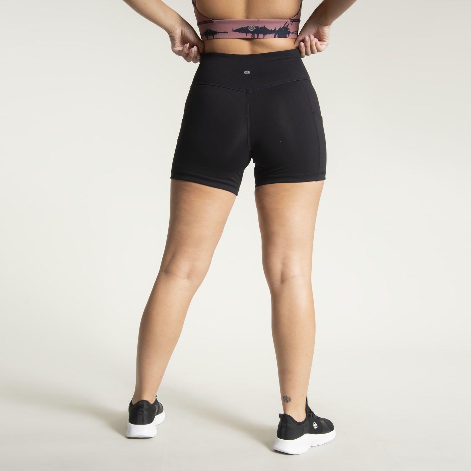 Calza Mujer  Hr Short Leg Cami Negro-2