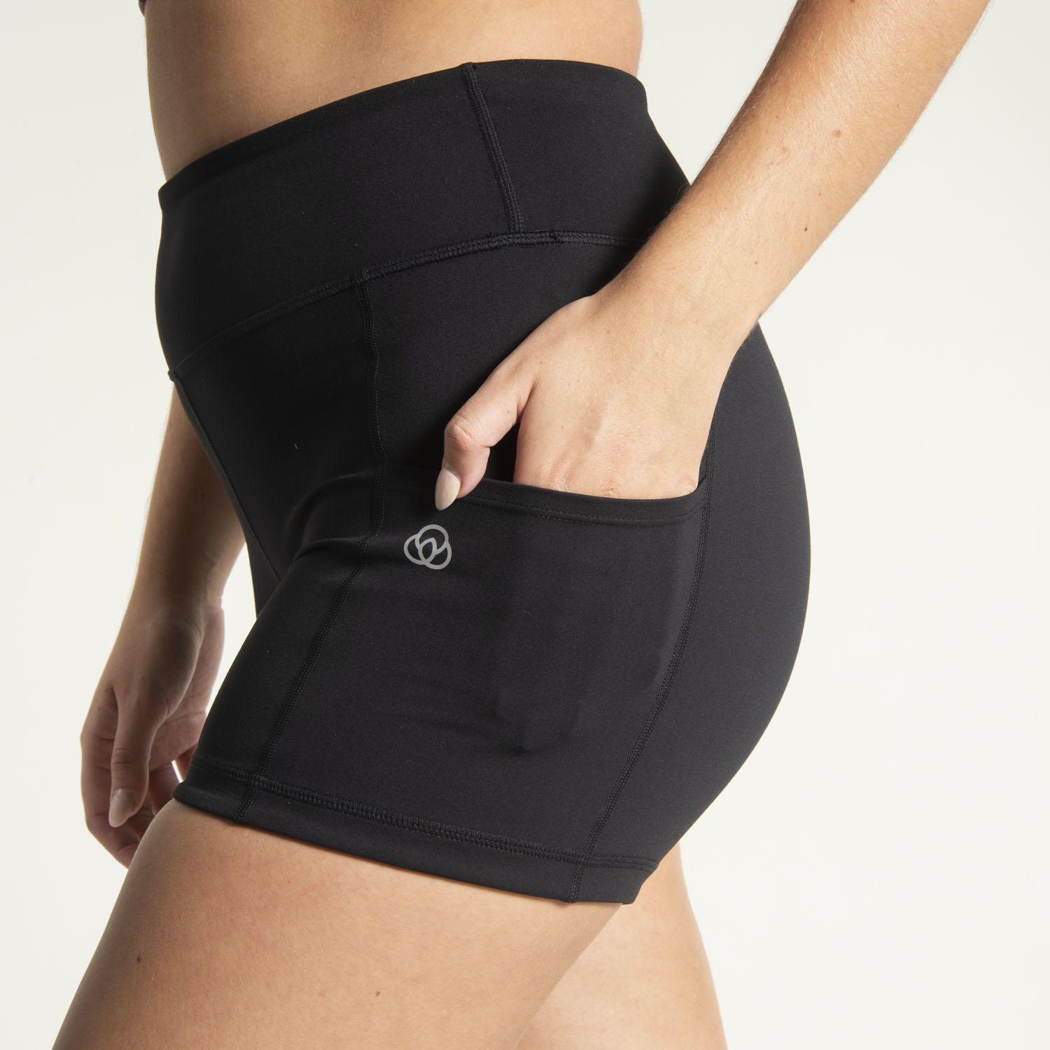 Calza Mujer  Hr Short Leg Cami Negro-3
