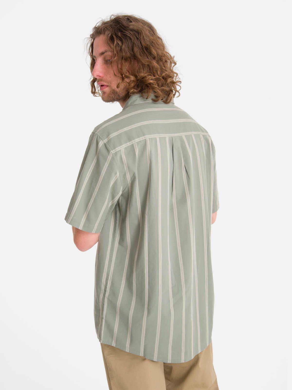 Camisa m/c Hombre Classic lines Verde-0