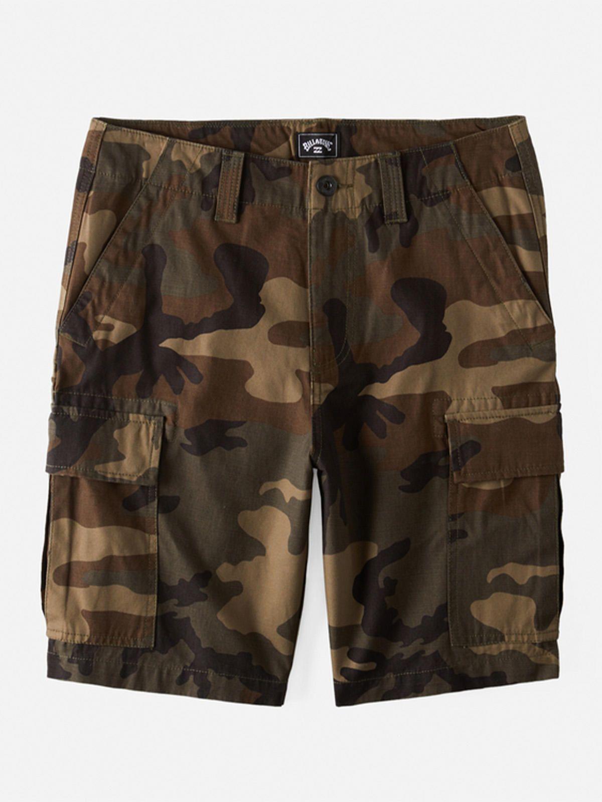 Short Hombre Combat Cargo Verde-3