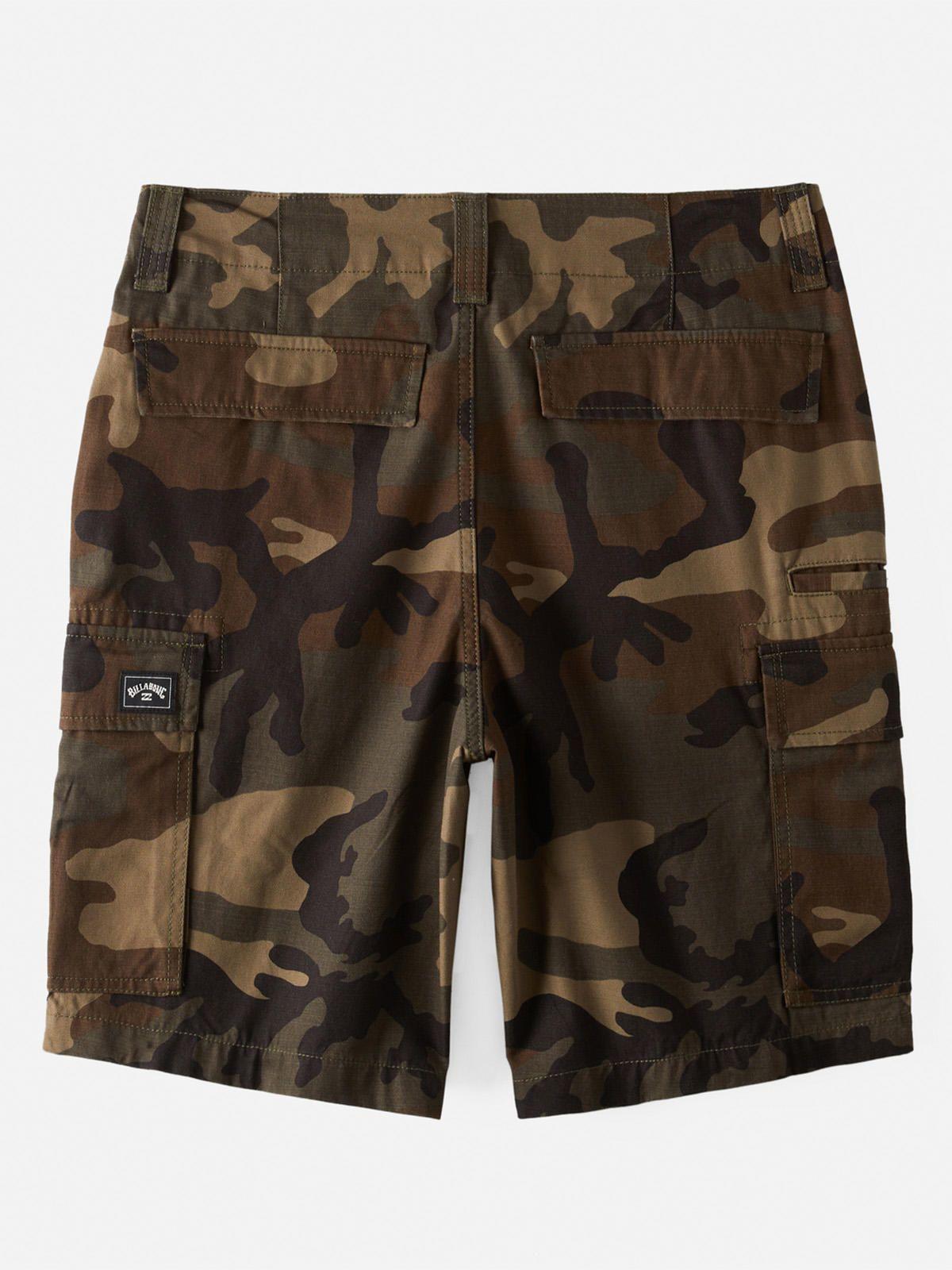 Short Hombre Combat Cargo Verde-4