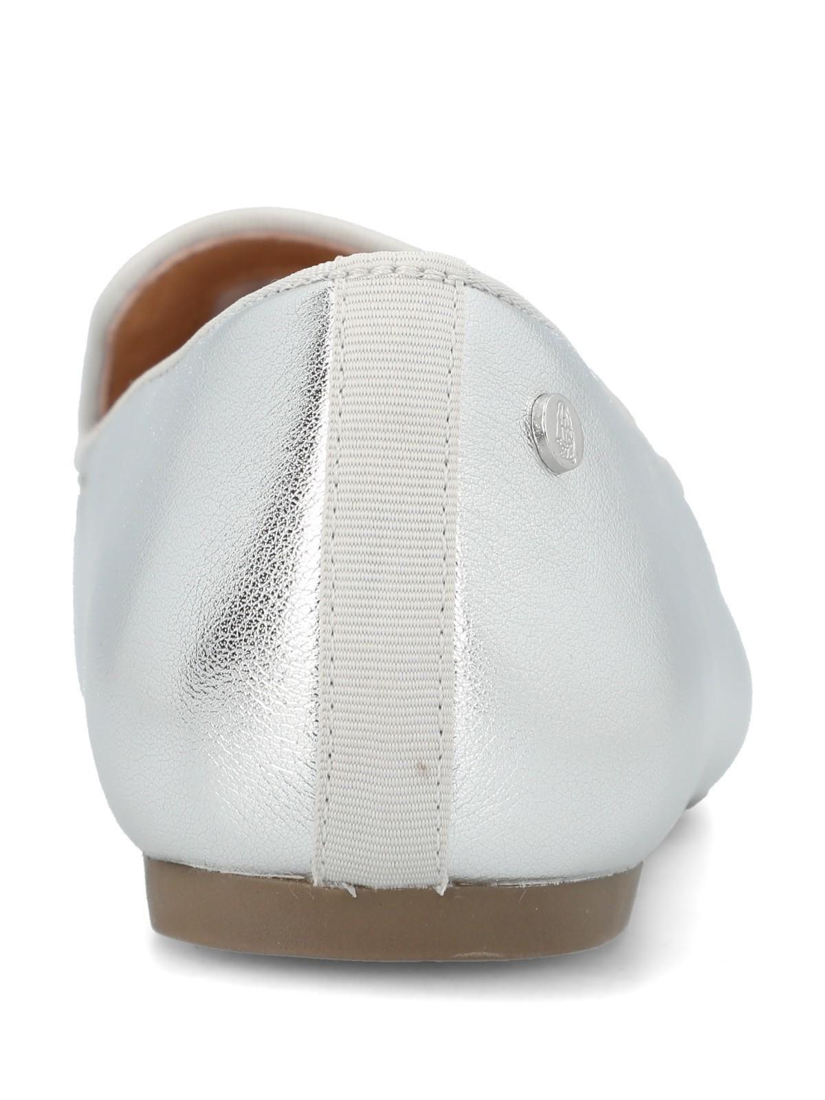 Mocasin Mujer Oda Plateado-6