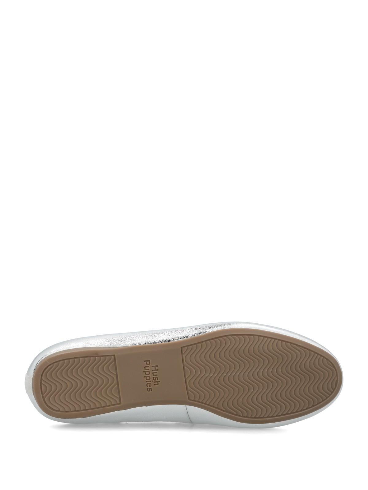 Mocasin Mujer Oda Plateado-7