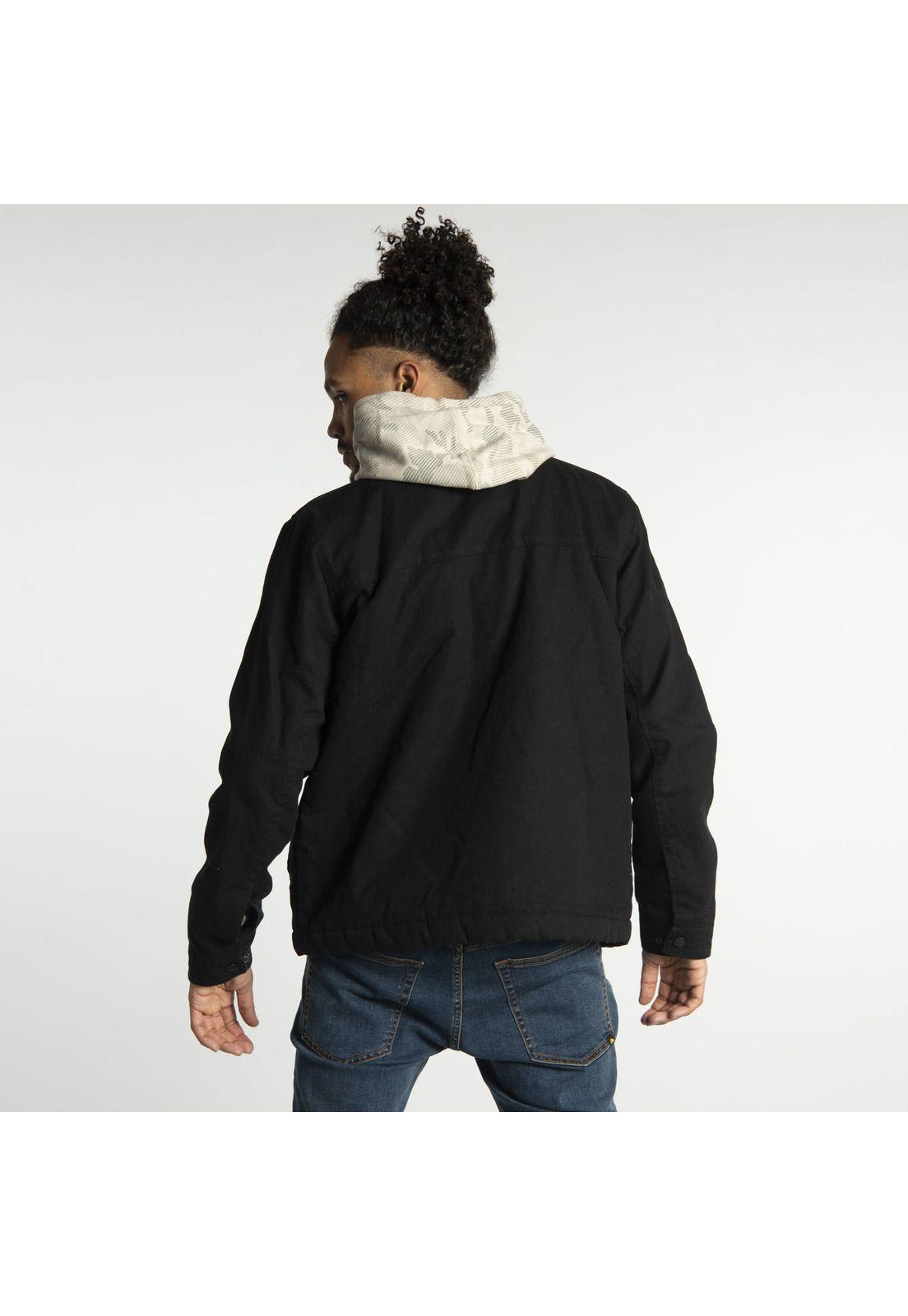 Chaqueta Hombre Fdtn Sherpa Ag Jkt Negro-3