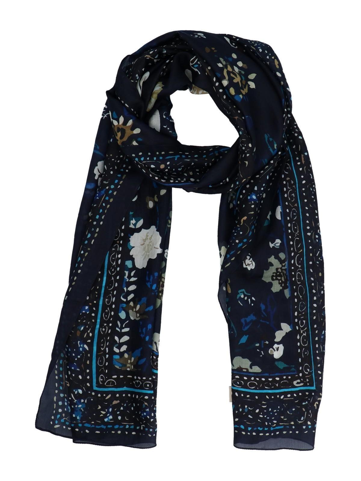 Pañuelo Seda Mujer Rkf Silk Laura Scarf Azul-0