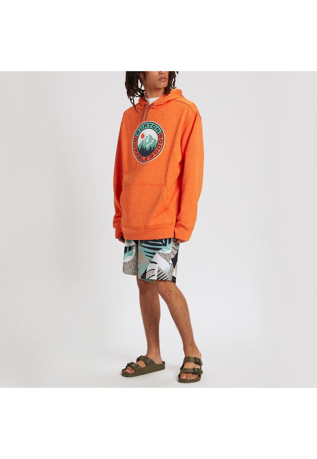 Polerón Hombre M Oak Po Naranjo Burton-1