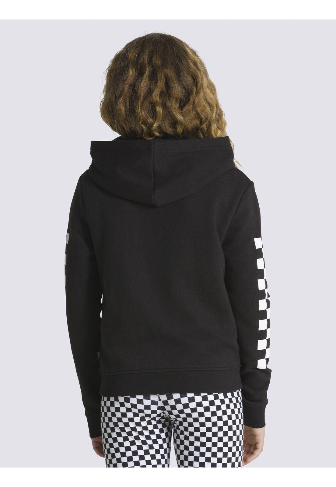 Polerón Sunfloral Hoodie Negro Niño-1