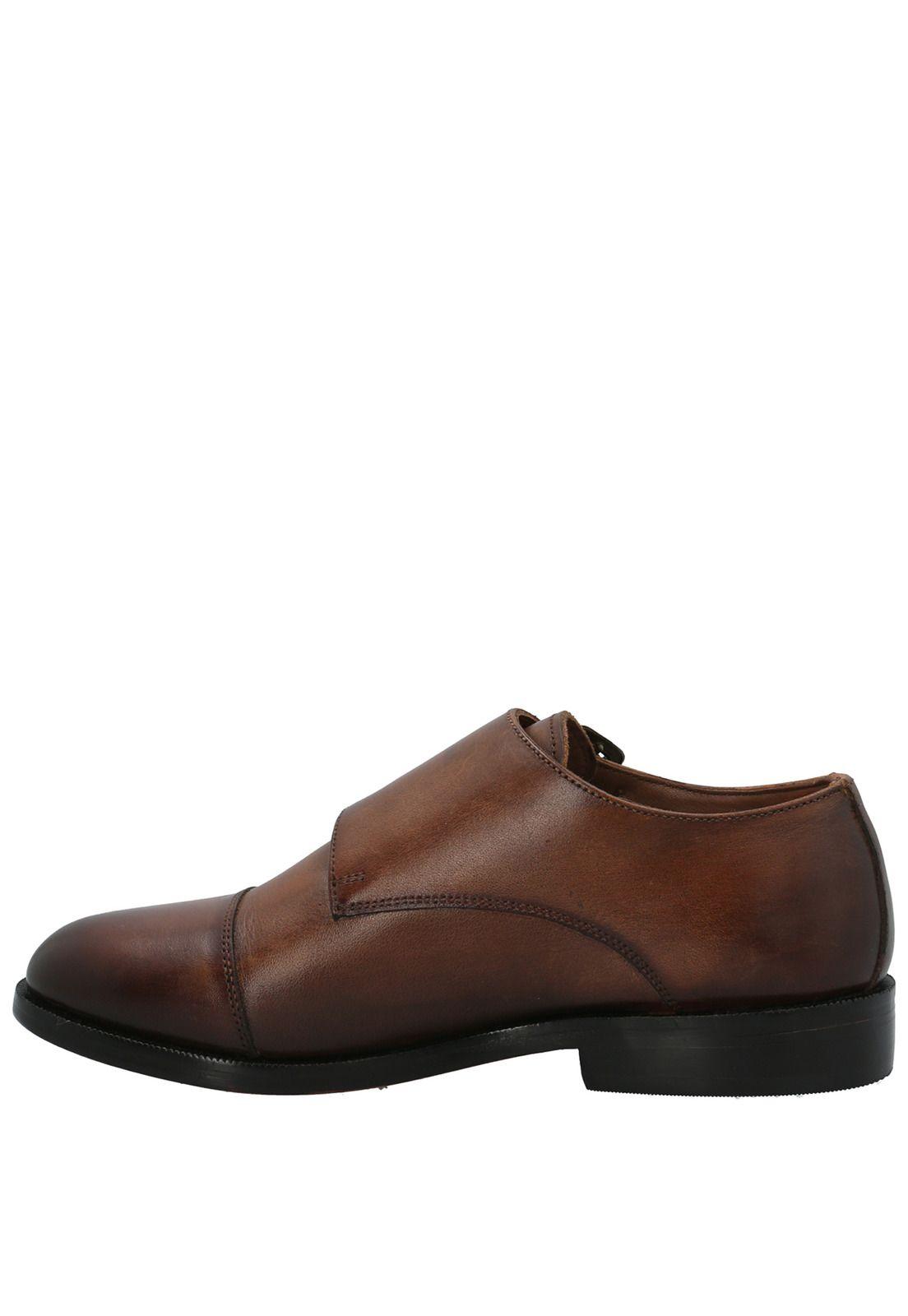 Zapato Cuero Mujer Dandelion Café-4