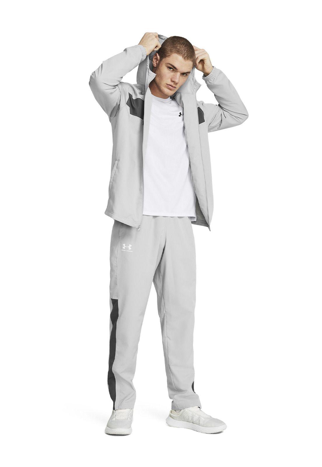 Joggers UA Vital para hombre Gris-3
