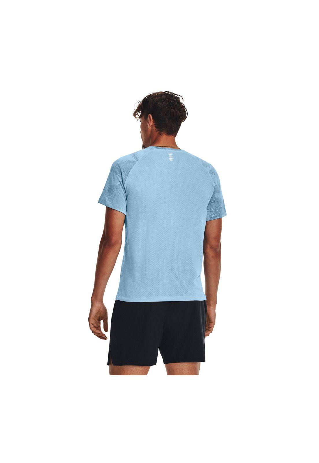 Polera Streaker hombre Azul-4