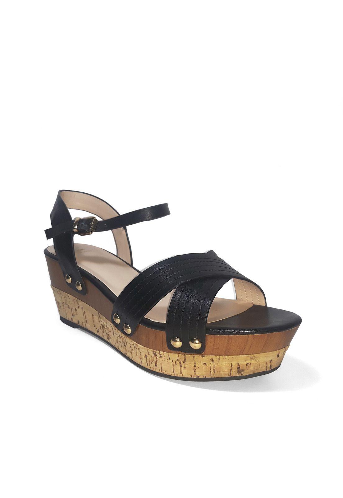 Sandalia Ashlee Verano Negro-0