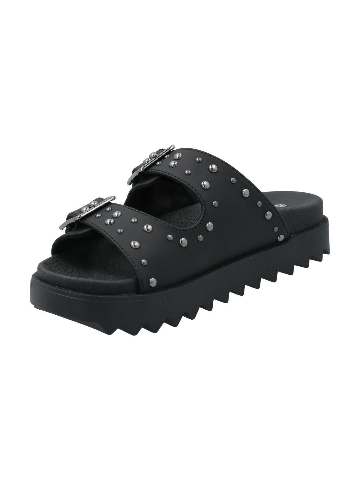 Sandalia Mujer Pascal Negro-4