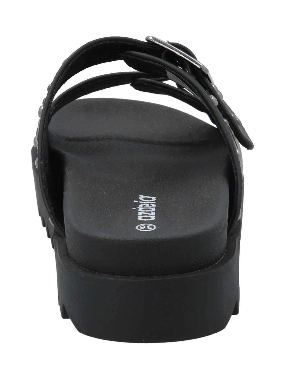 Sandalia Mujer Pascal Negro-6