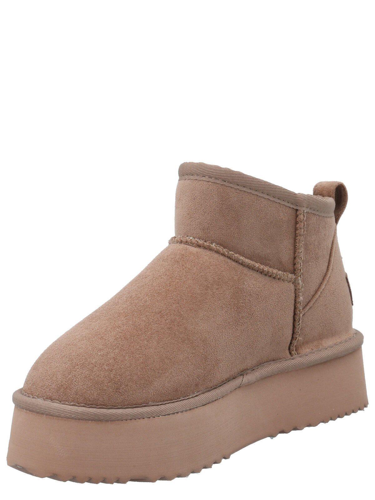 Botín Mujer Freeze Cognac-4