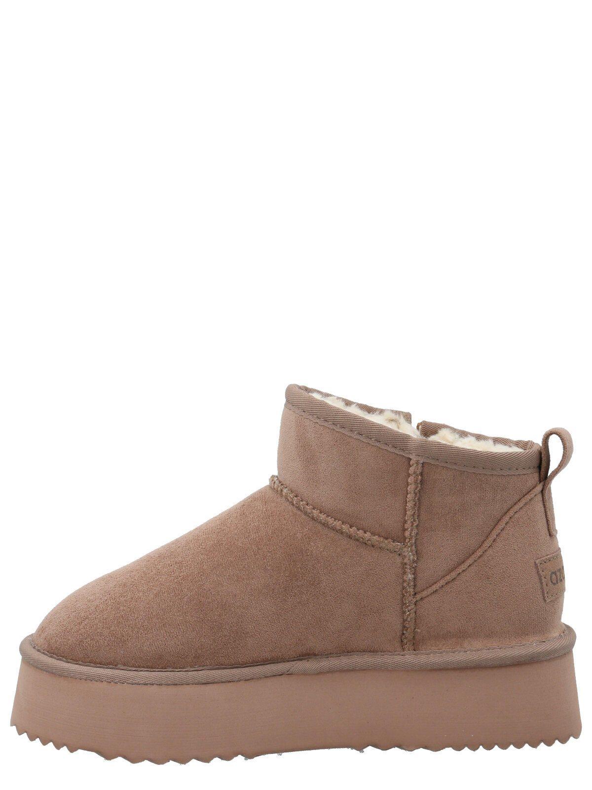 Botín Mujer Freeze Cognac-5