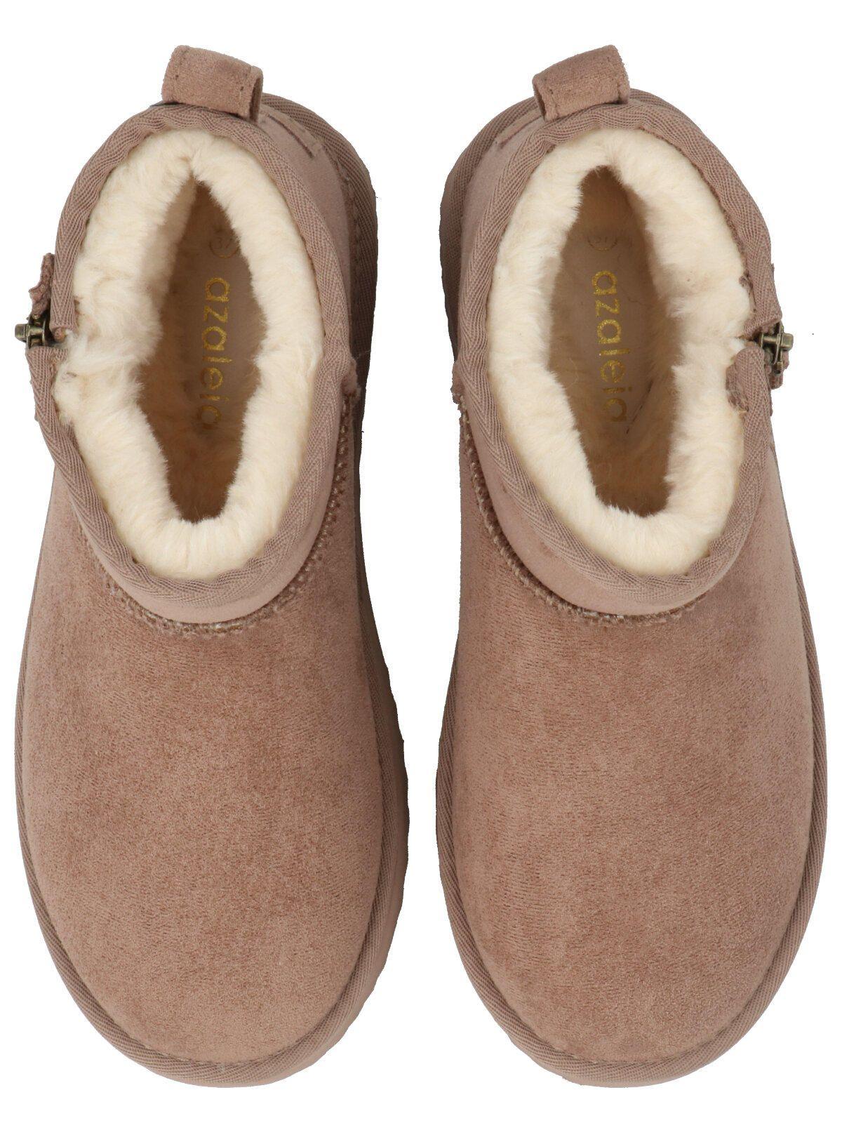 Botín Mujer Freeze Cognac-7