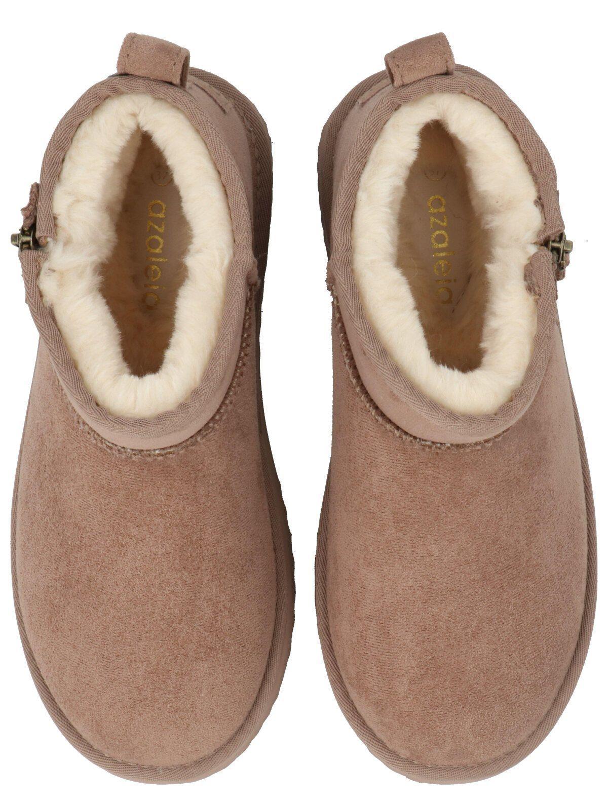 Botín Mujer Freeze Cognac-7