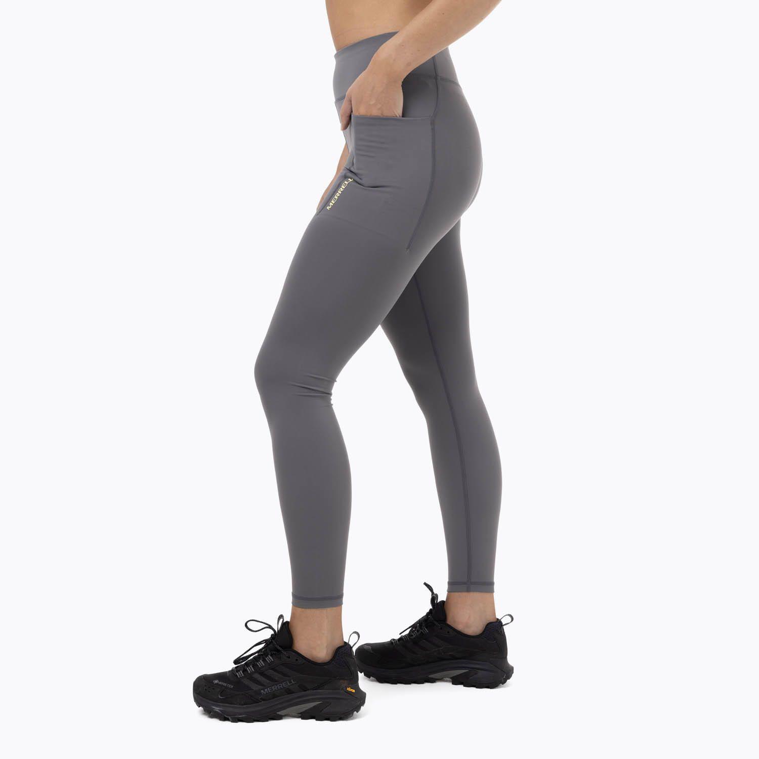 Calza Mujer Ankle Fit Legging Gris-1