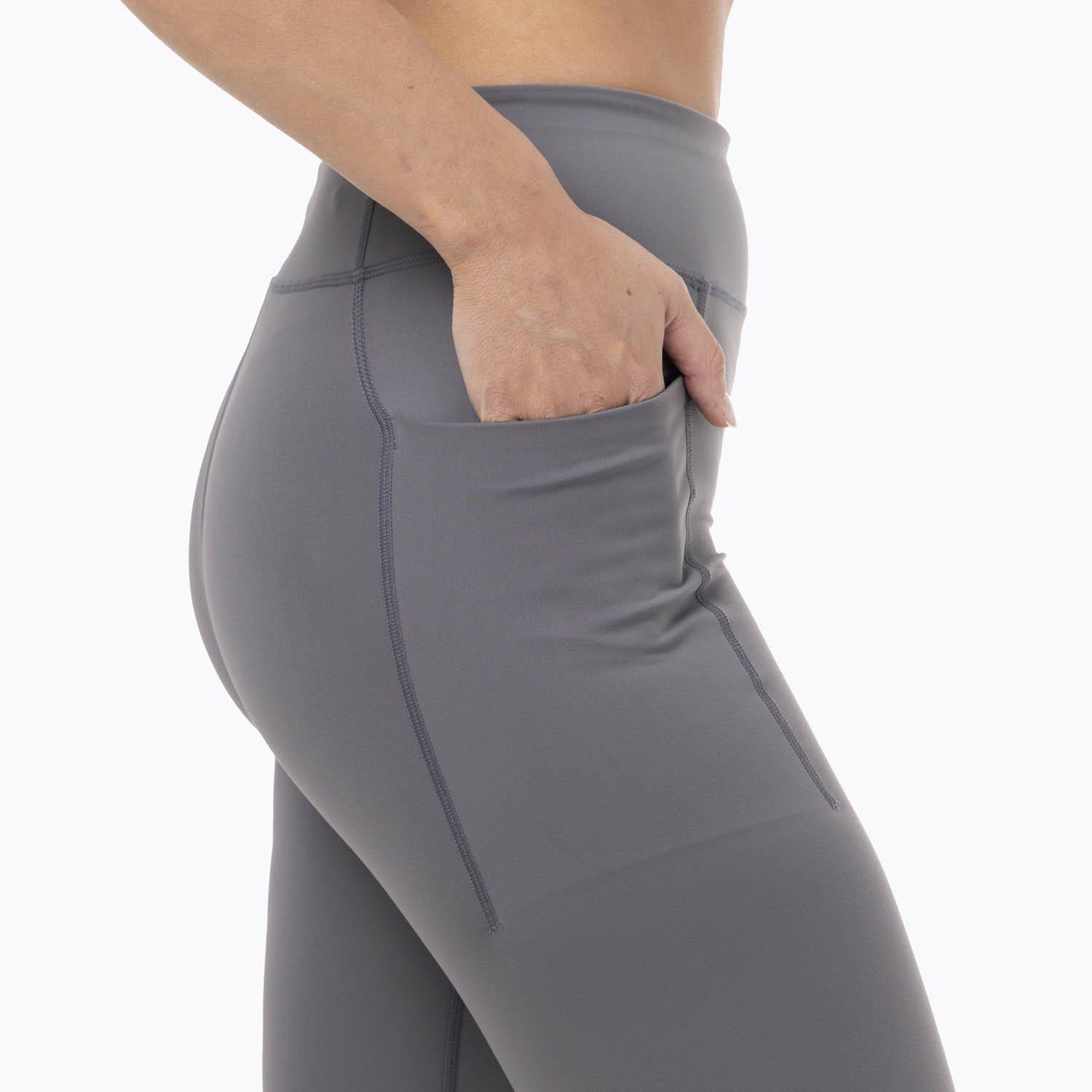 Calza Mujer Ankle Fit Legging Gris-5