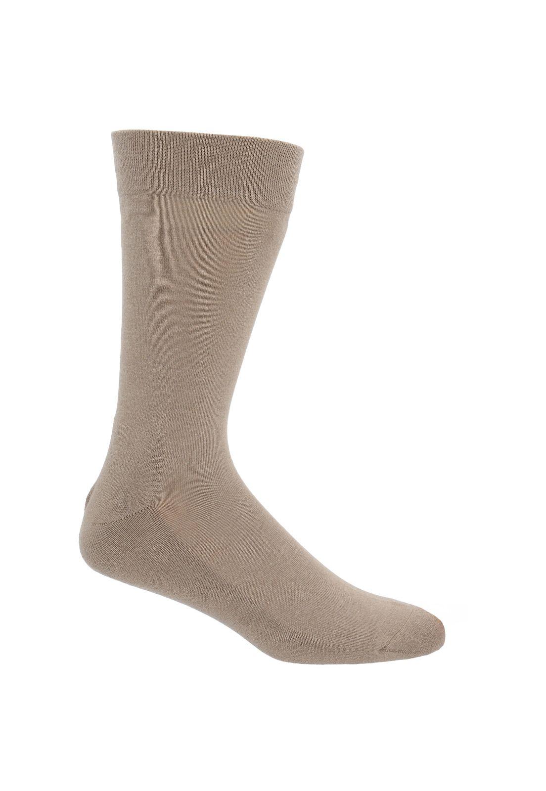 Calcetín Algodón Hombre Pack Plaincushion Gris-3
