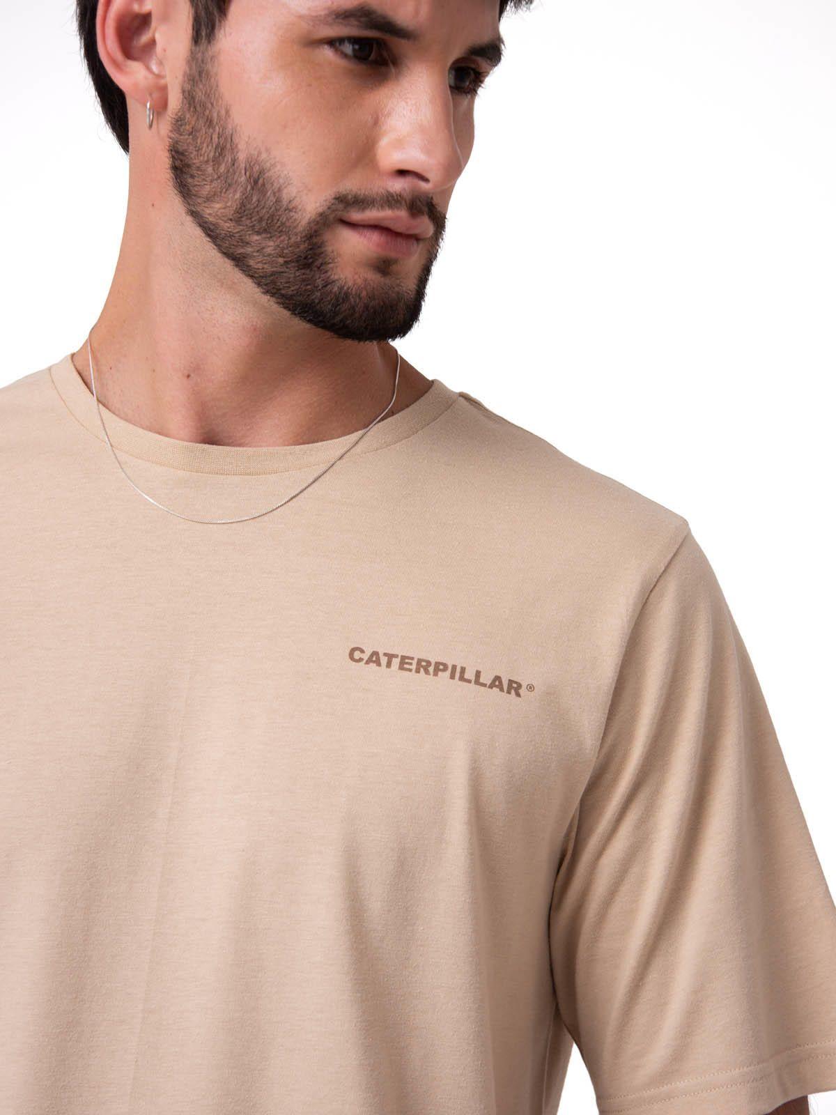Polera Manga Corta Hombre Heritage Beige-3