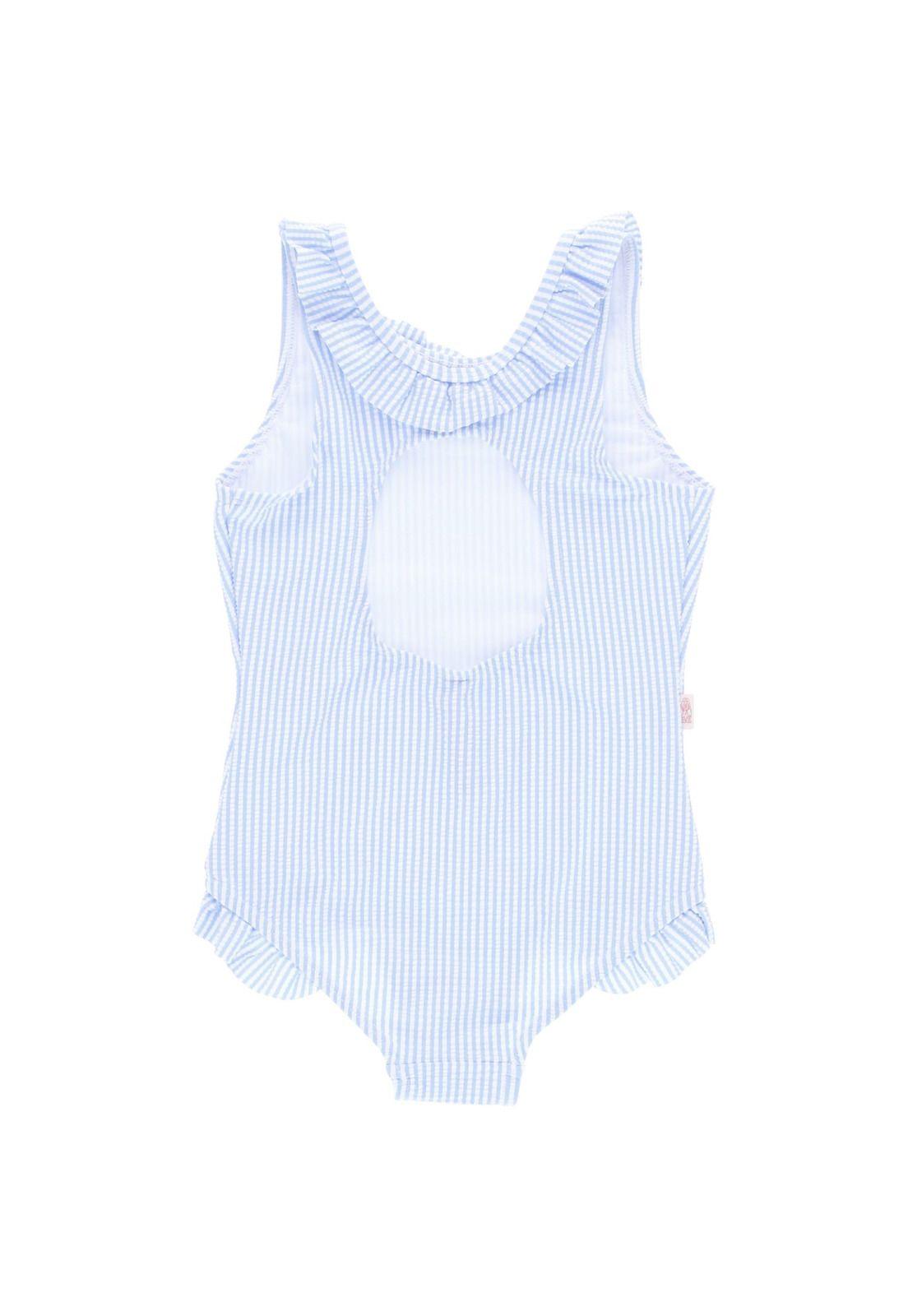 Traje De Bano Poliester Igna Celeste-1