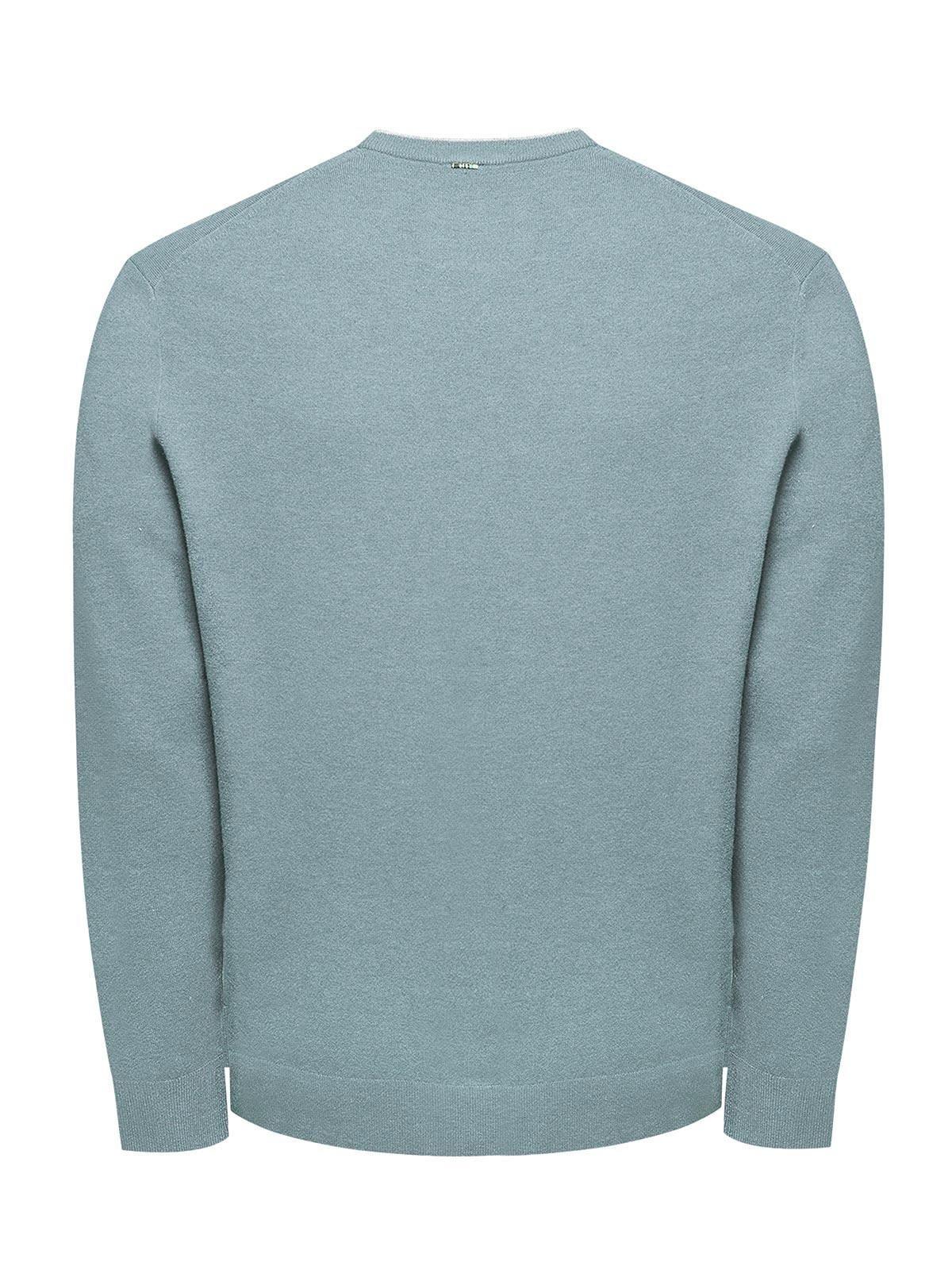 Sweater Fibras Recic Hombre Angriv Celeste-1