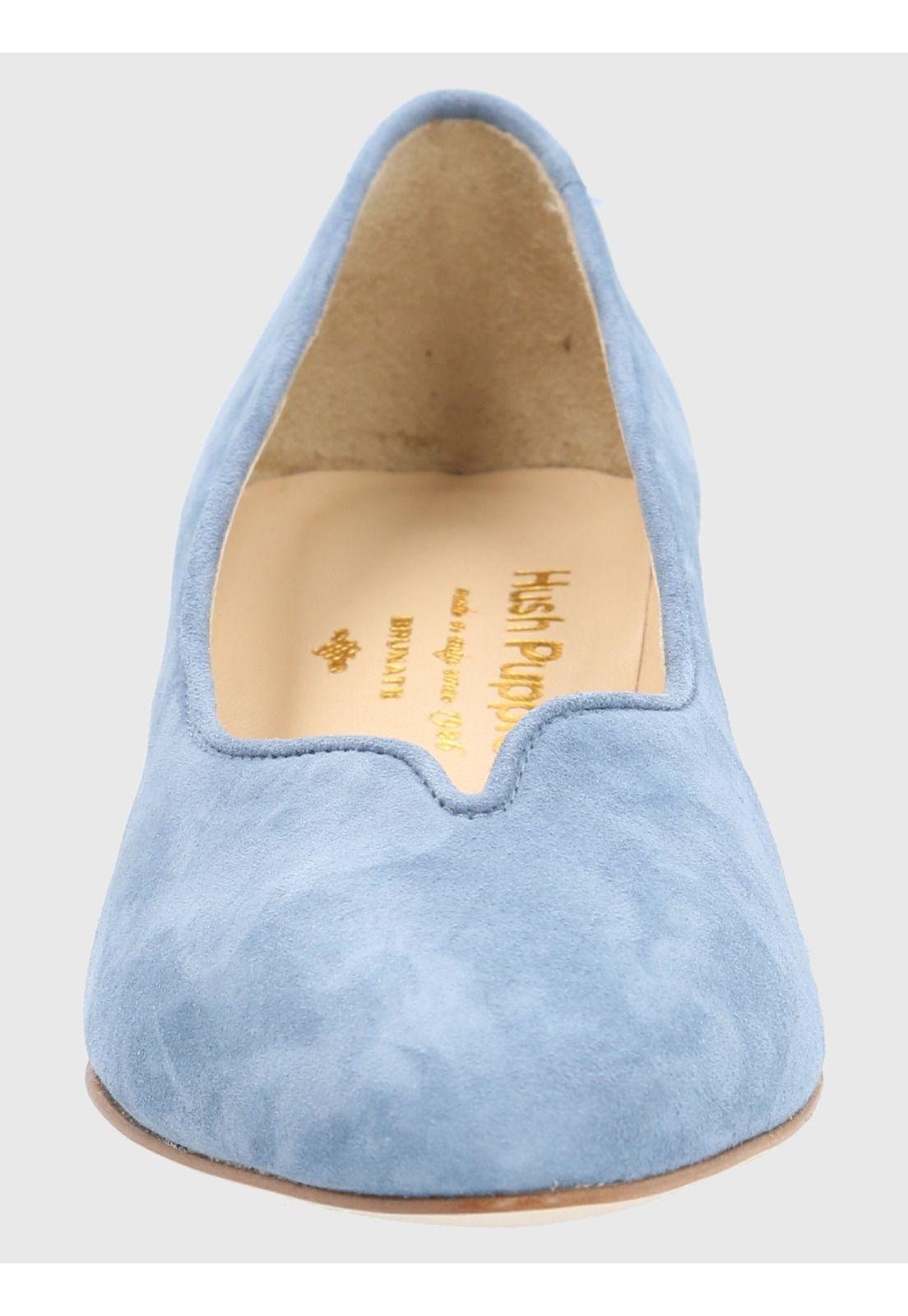 Zapato Cuero Celeste Mujer Corina -3