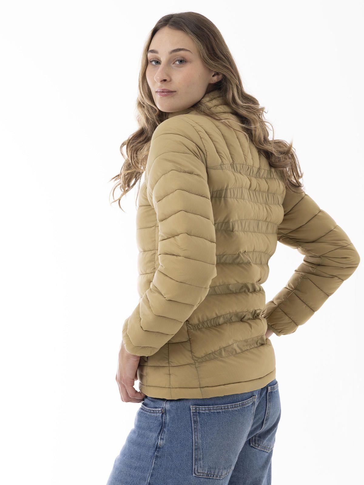 Parka Mujer Core Quilted Mostaza-5