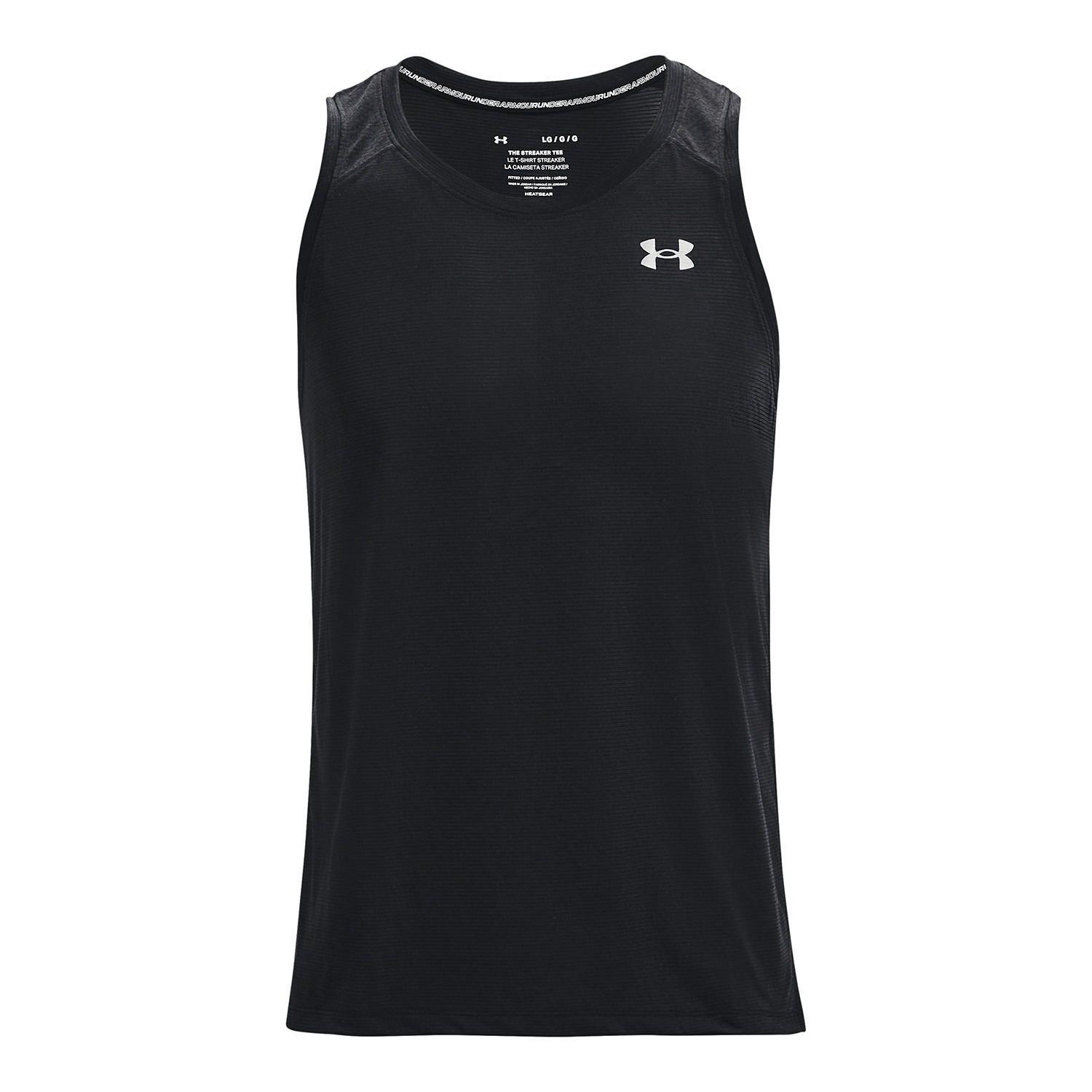 Polera Hombre Ua Streaker Singlet Negro-0