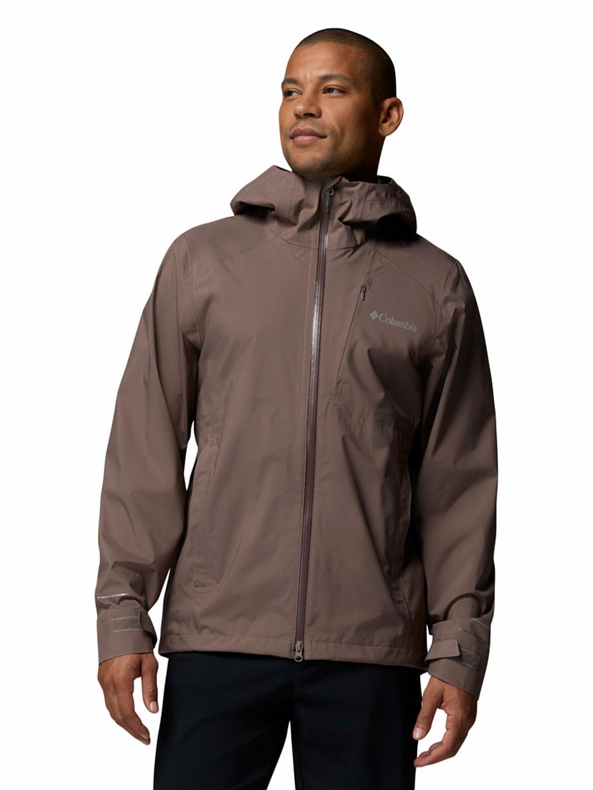 Cortaviento Hombre Trailborne 2.5L Shell Gris-0