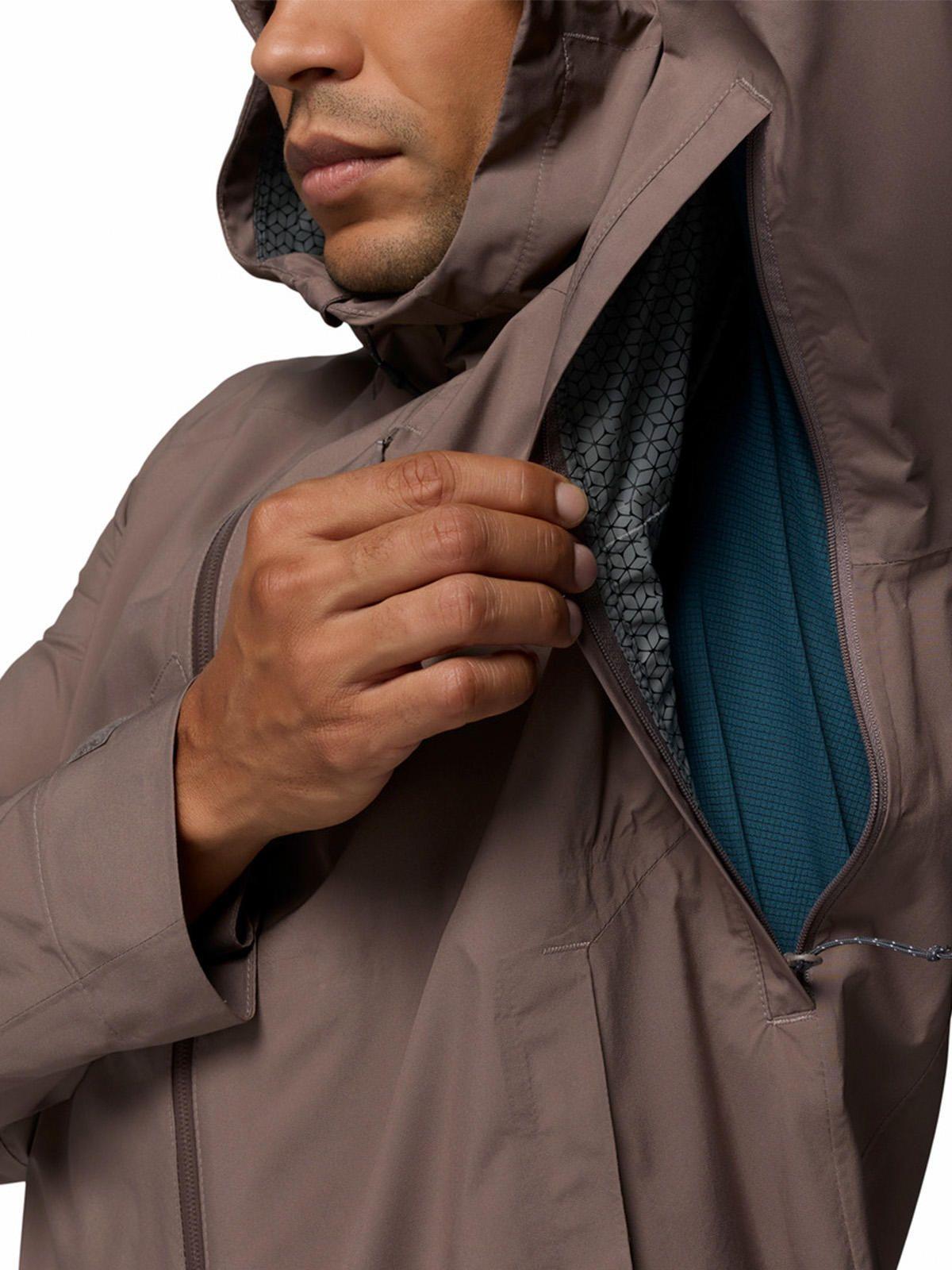 Cortaviento Hombre Trailborne 2.5L Shell Gris-7