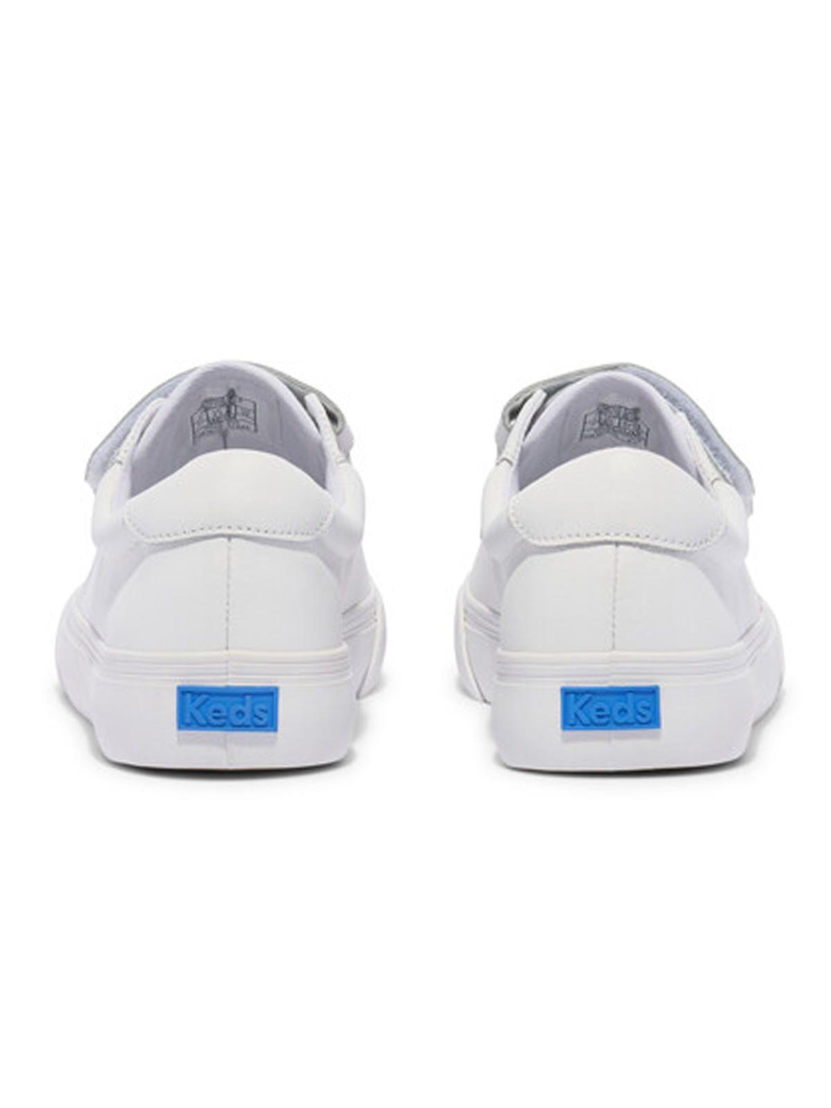 Zapatilla Cuero Blanca Mujer Jump Kick V -4