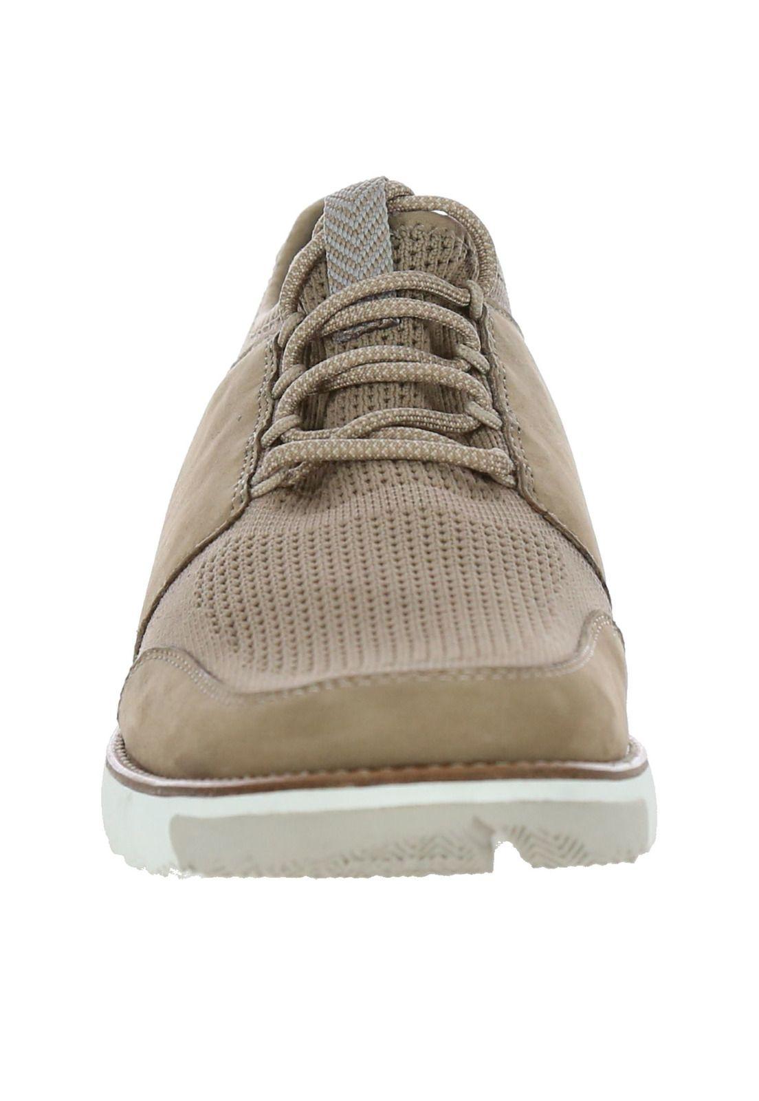 Zapato Cuero Expert Knit Taupe-2