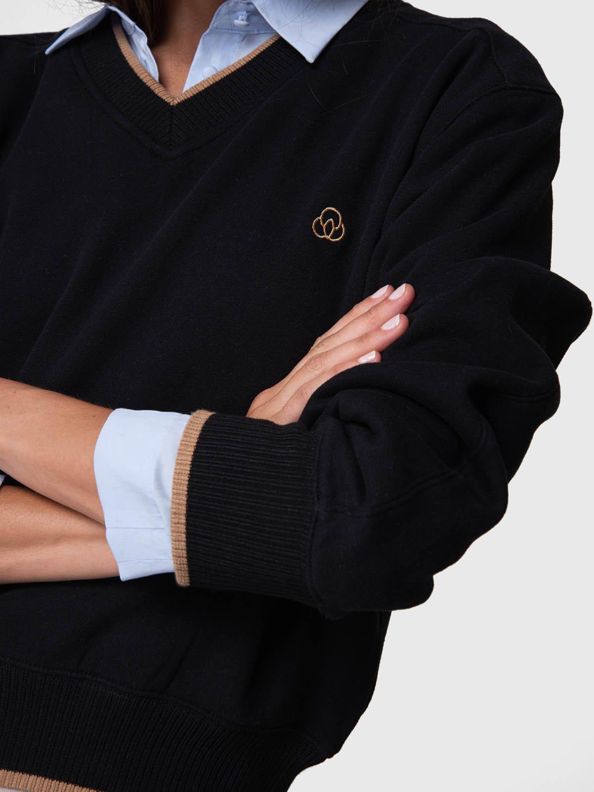 Polerón Crew Rec Negro-1