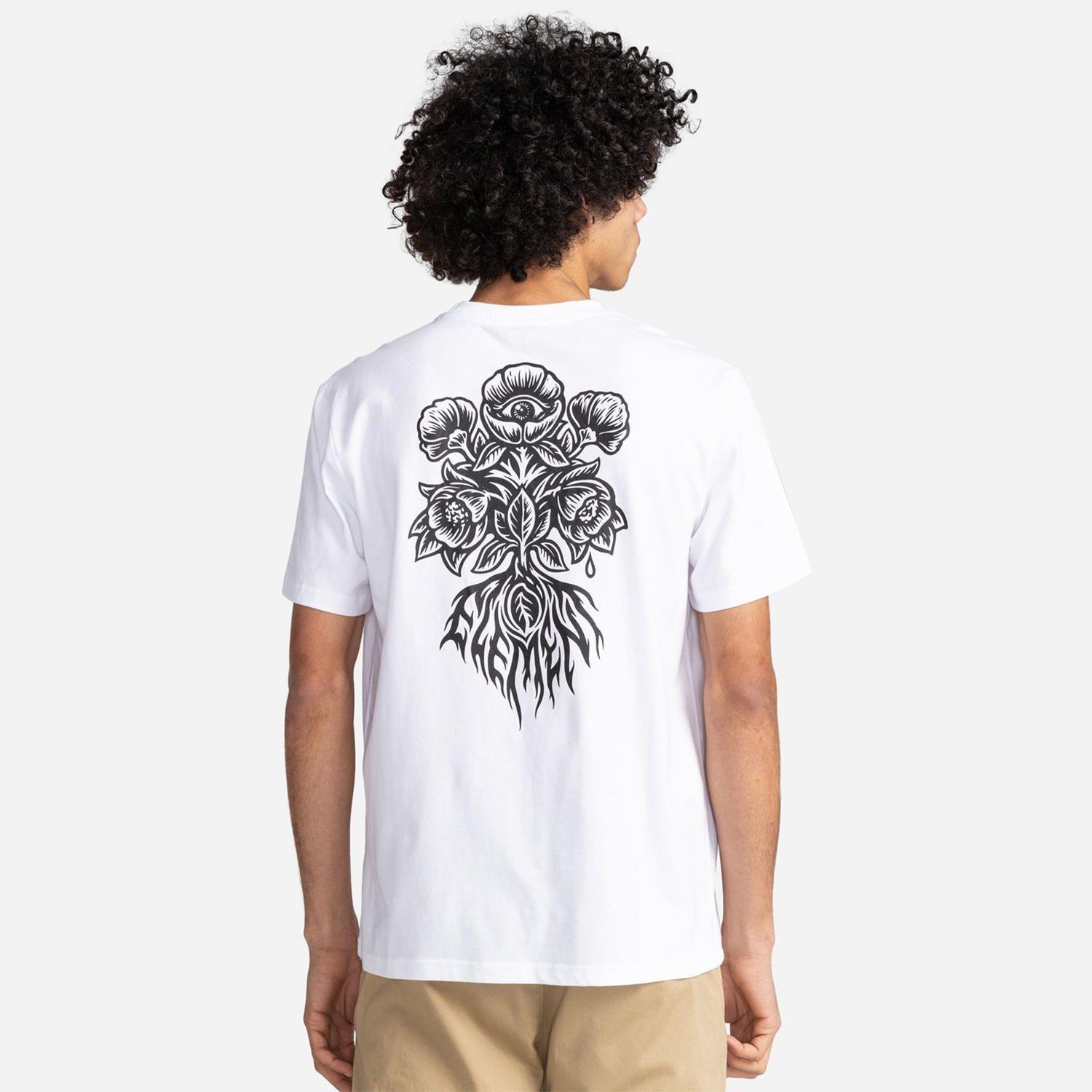 Polera M/C Hombre Bloom Blanco-4