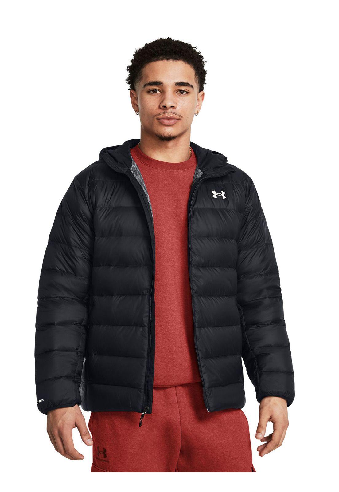 Chaqueta UA legend down para hombre NEGRO-3