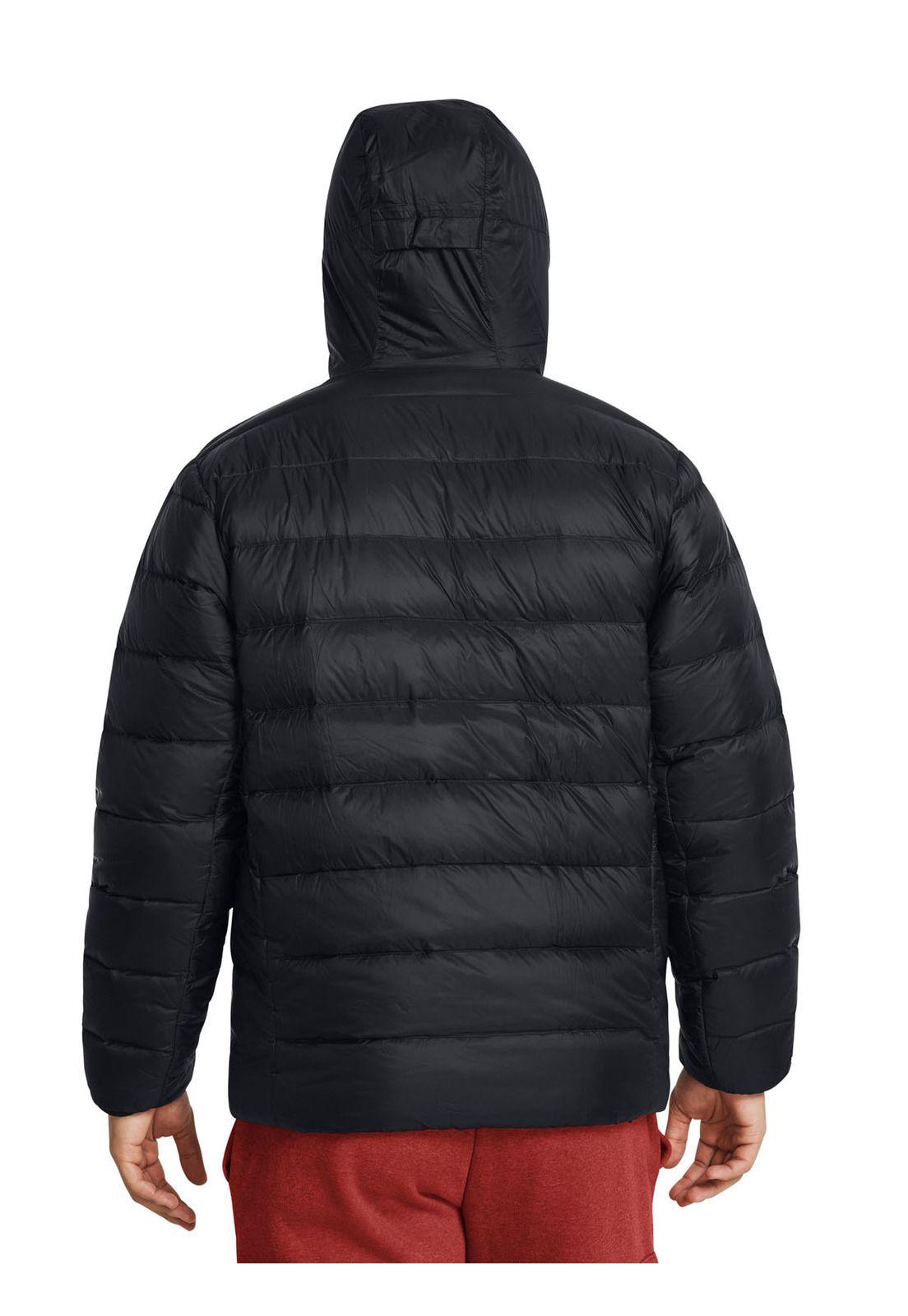 Chaqueta UA legend down para hombre NEGRO-4
