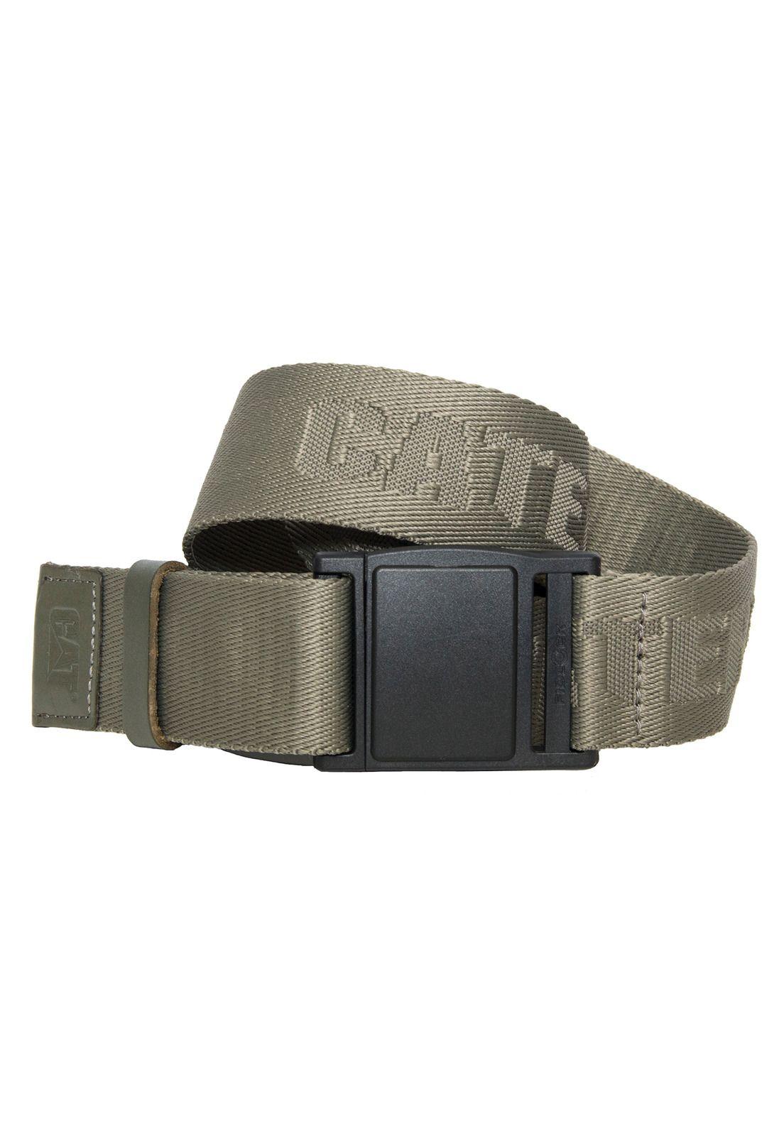 Cinturon Hombre Ernest Webbing Belt Verde Oscuro-0