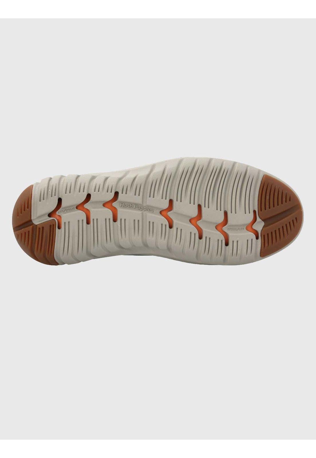Botín Cuero Hombre Smart Lace Boot Gris-7