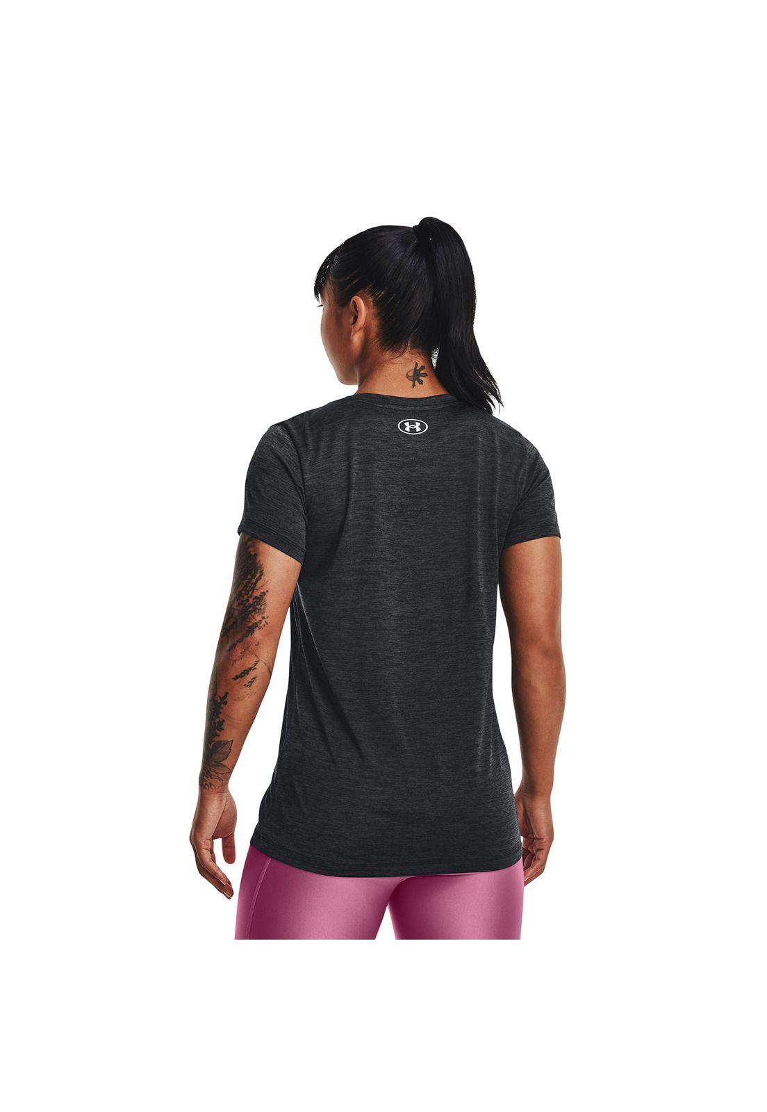 Polera M/C Mujer Tch Twst Scrpt Wm Negro-3