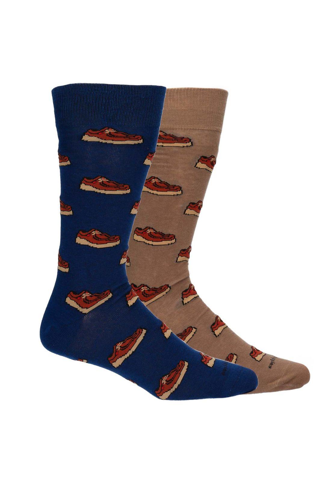 Calcetín Hombre I22H C Pack Navajo Multi-0