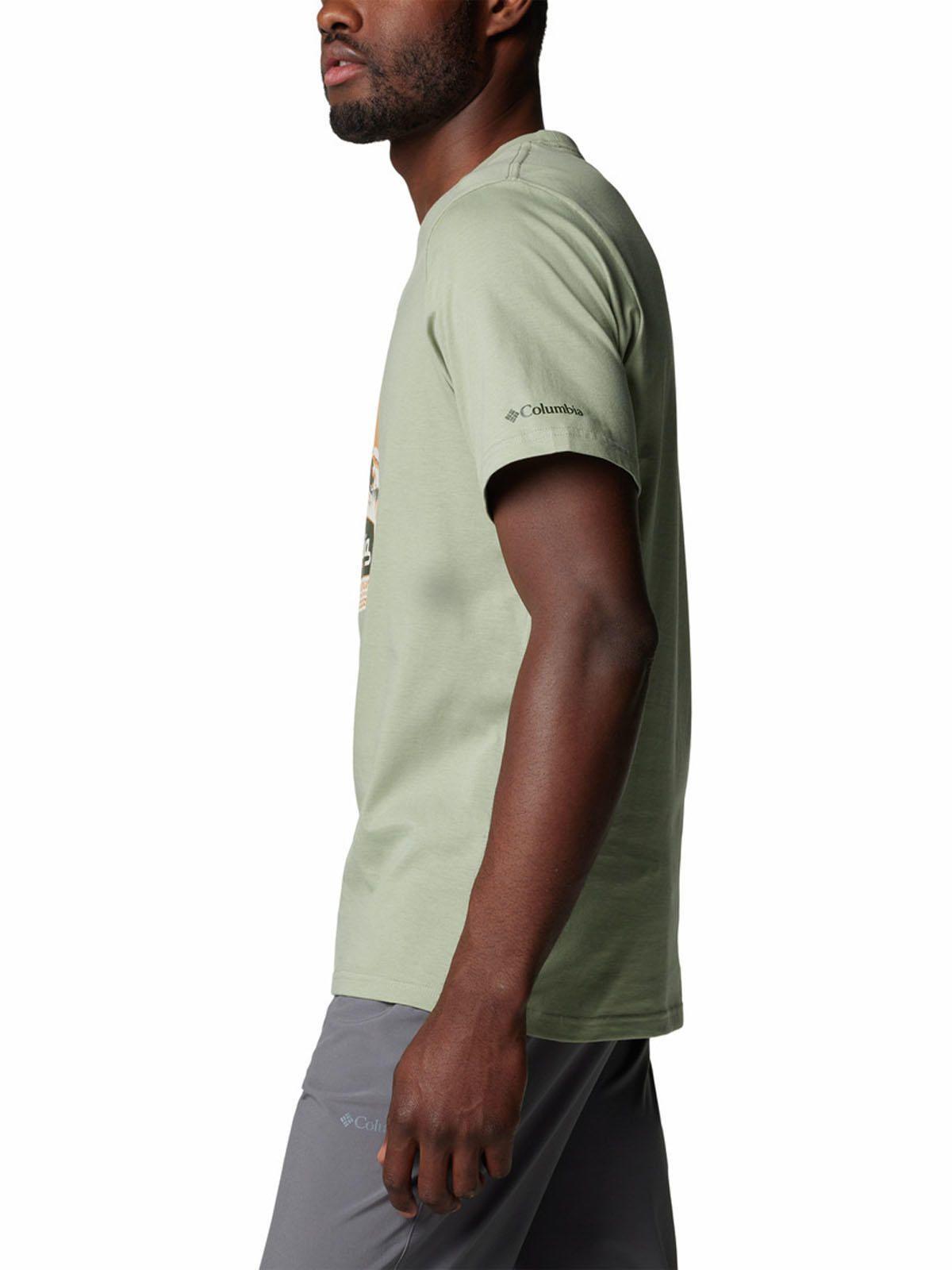 Polera Hombre Csc Seasonal Logo Verde-1