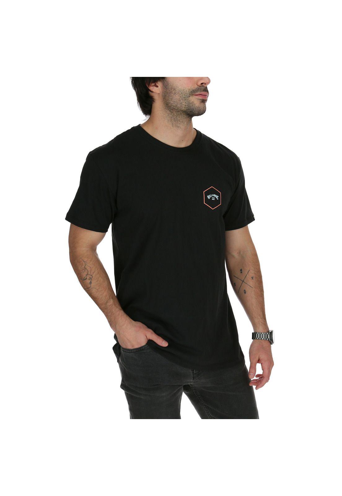 Polera M/C Hombre Access Negro-3